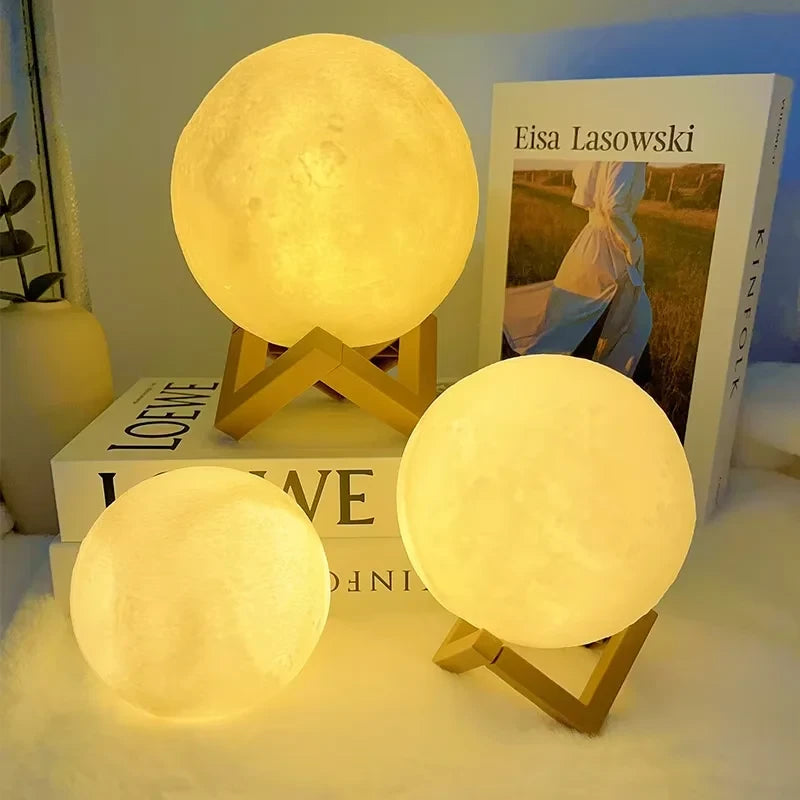 DIY LED Moon Night Light
