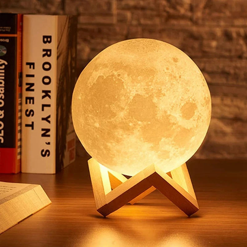 DIY LED Moon Night Light