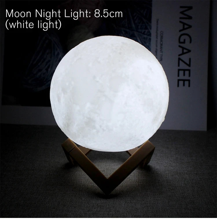 DIY LED Moon Night Light