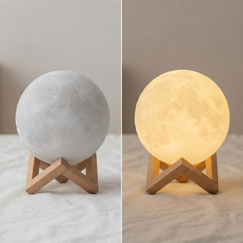DIY LED Moon Night Light